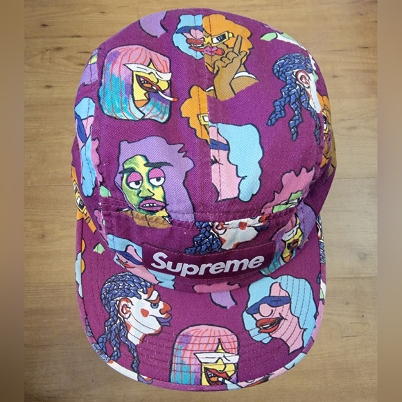 Supreme Gonz Heads Camp Cap - Picture 2 of 8